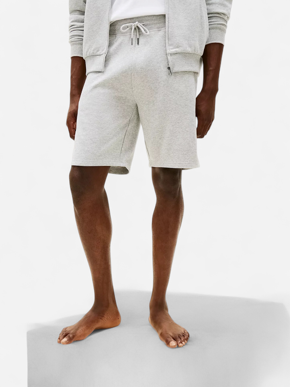 Tommy Hilfiger miesten collegeshortsit TH Track Shorts, harmaa - Kekäle.fi