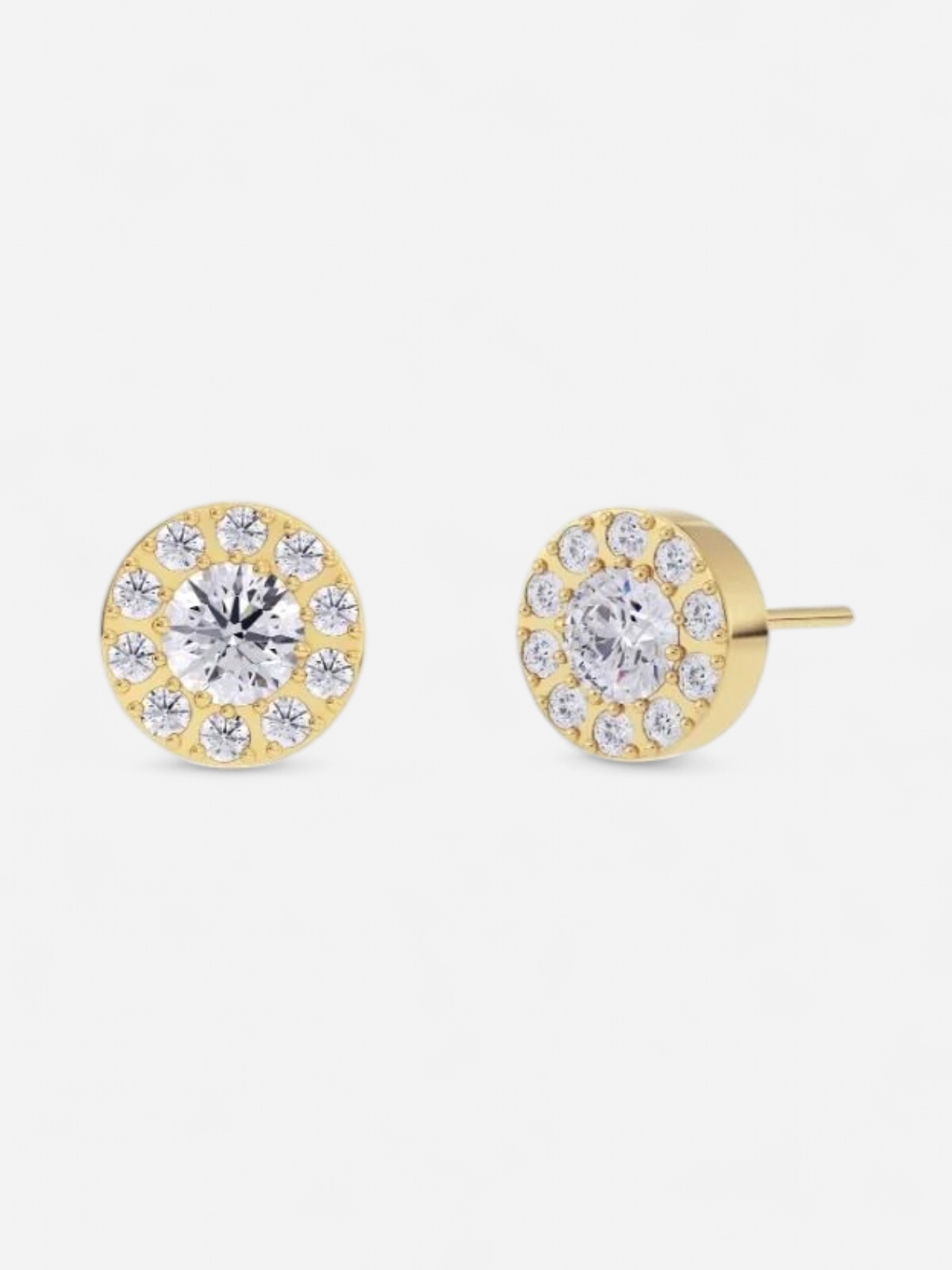 Edblad korvakorut Thassos Studs Mini Gold, Gold pleated - Kekäle.fi