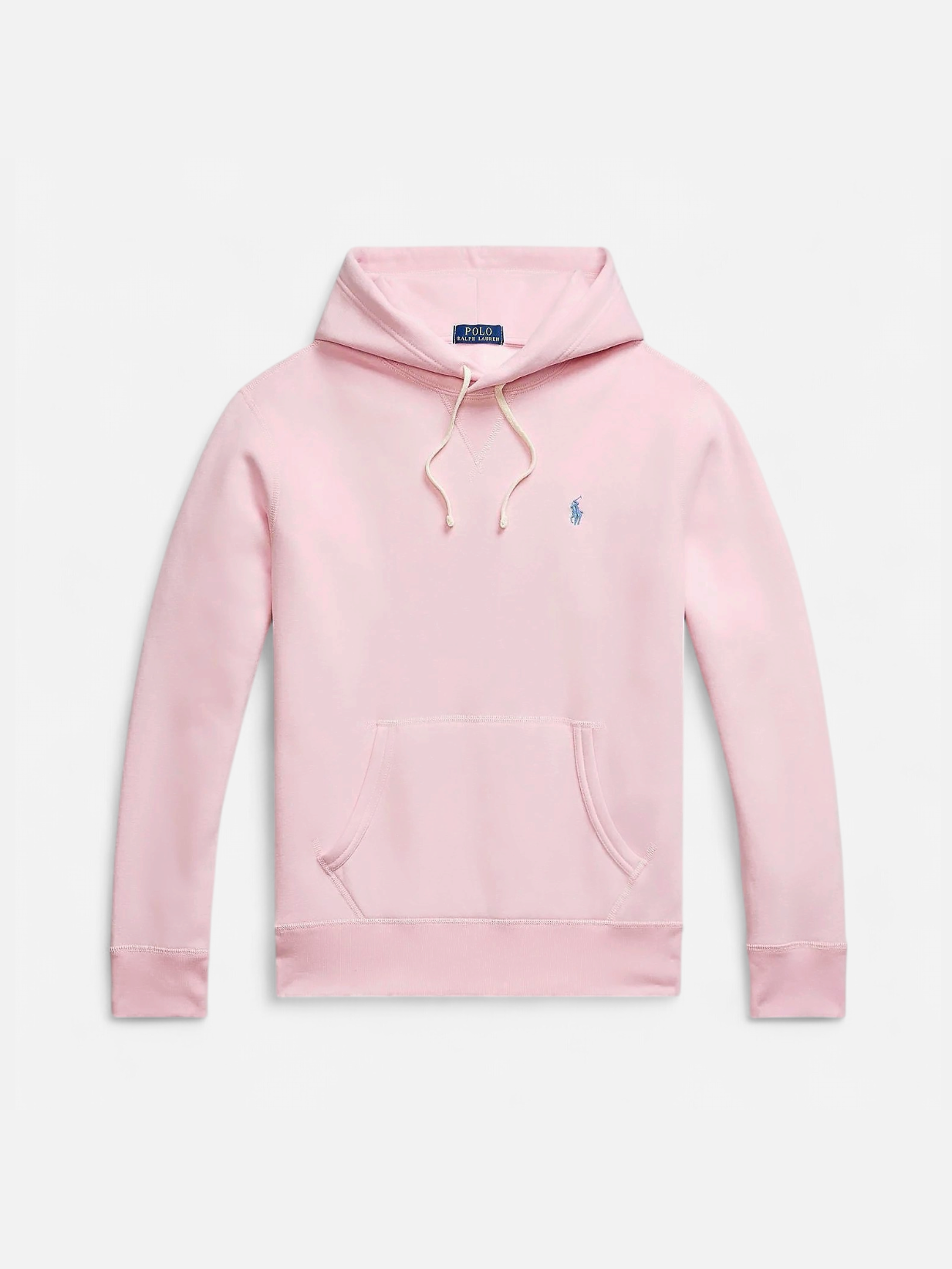 Polo Ralph Lauren miesten huppari The RL Fleece Hoodie, vaaleanpunainen - Kekäle.fi