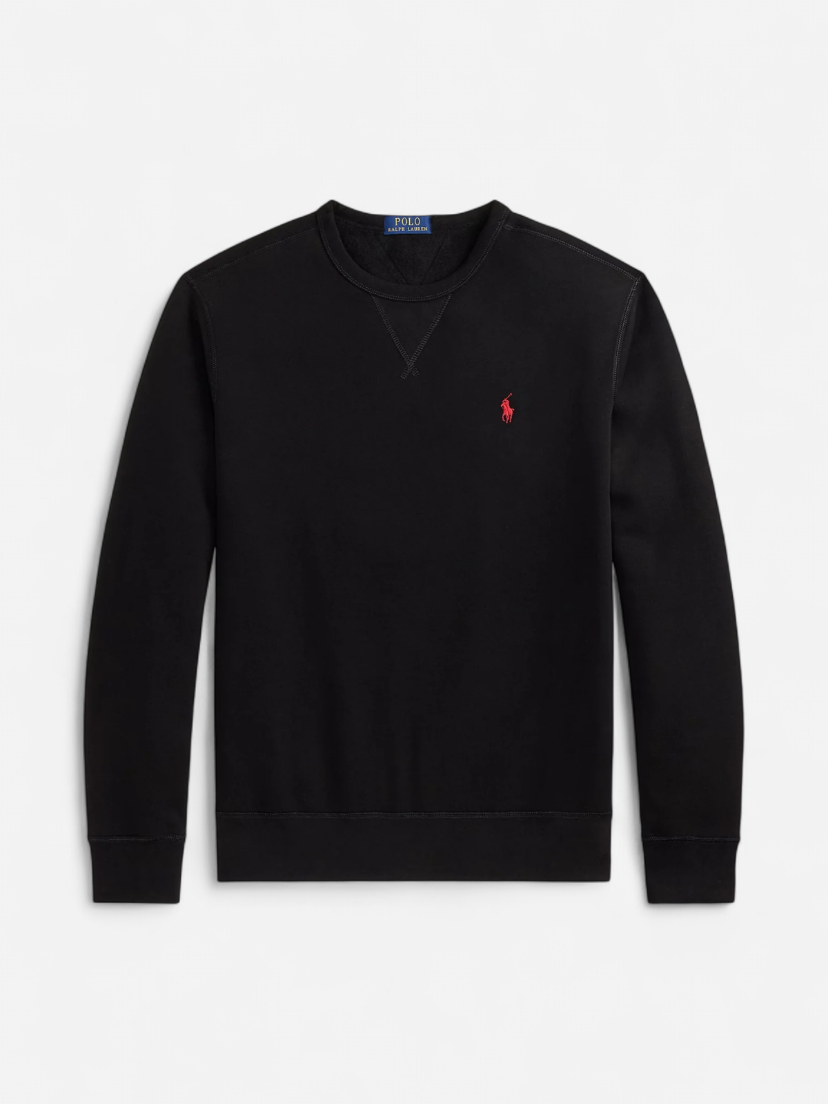 THE RL FLEECE SWEATSHIRT MUSTA - Kekäle.fi
