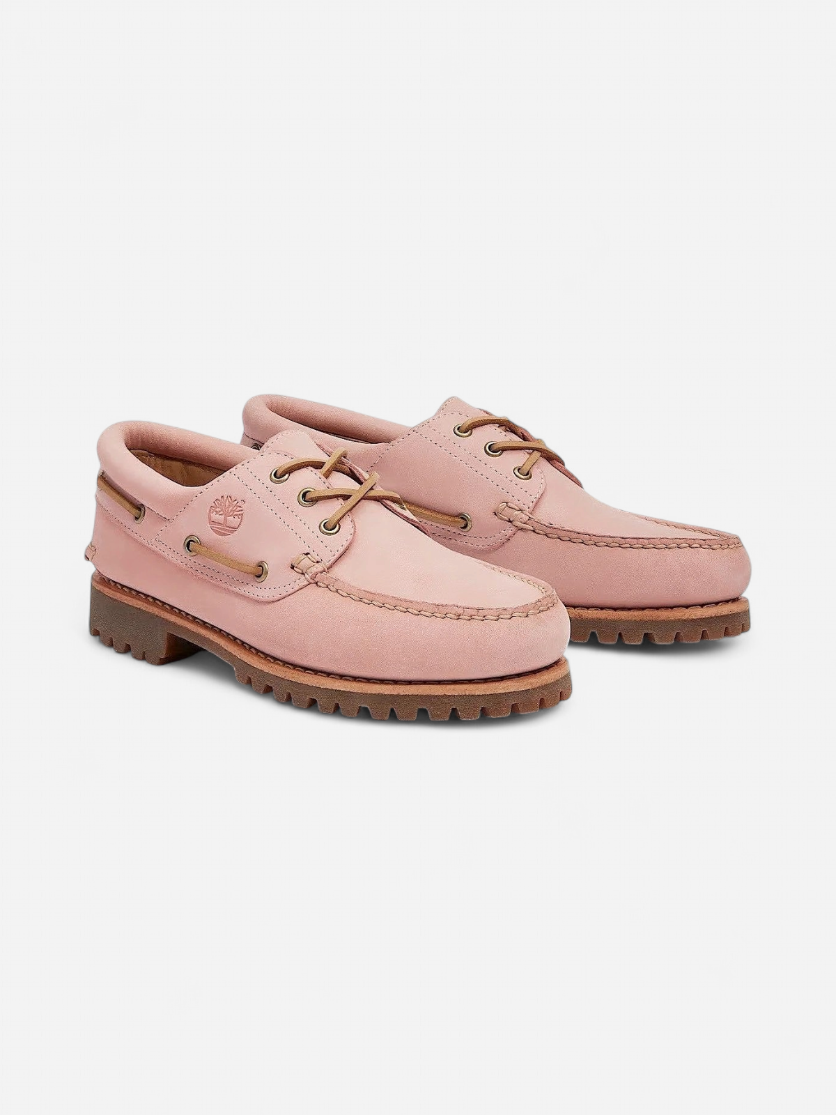 Timberland naisten kengät, AUTHENTIC 3 EYE LUG BOAT SHOE Vaaleanpunainen - Kekäle.fi