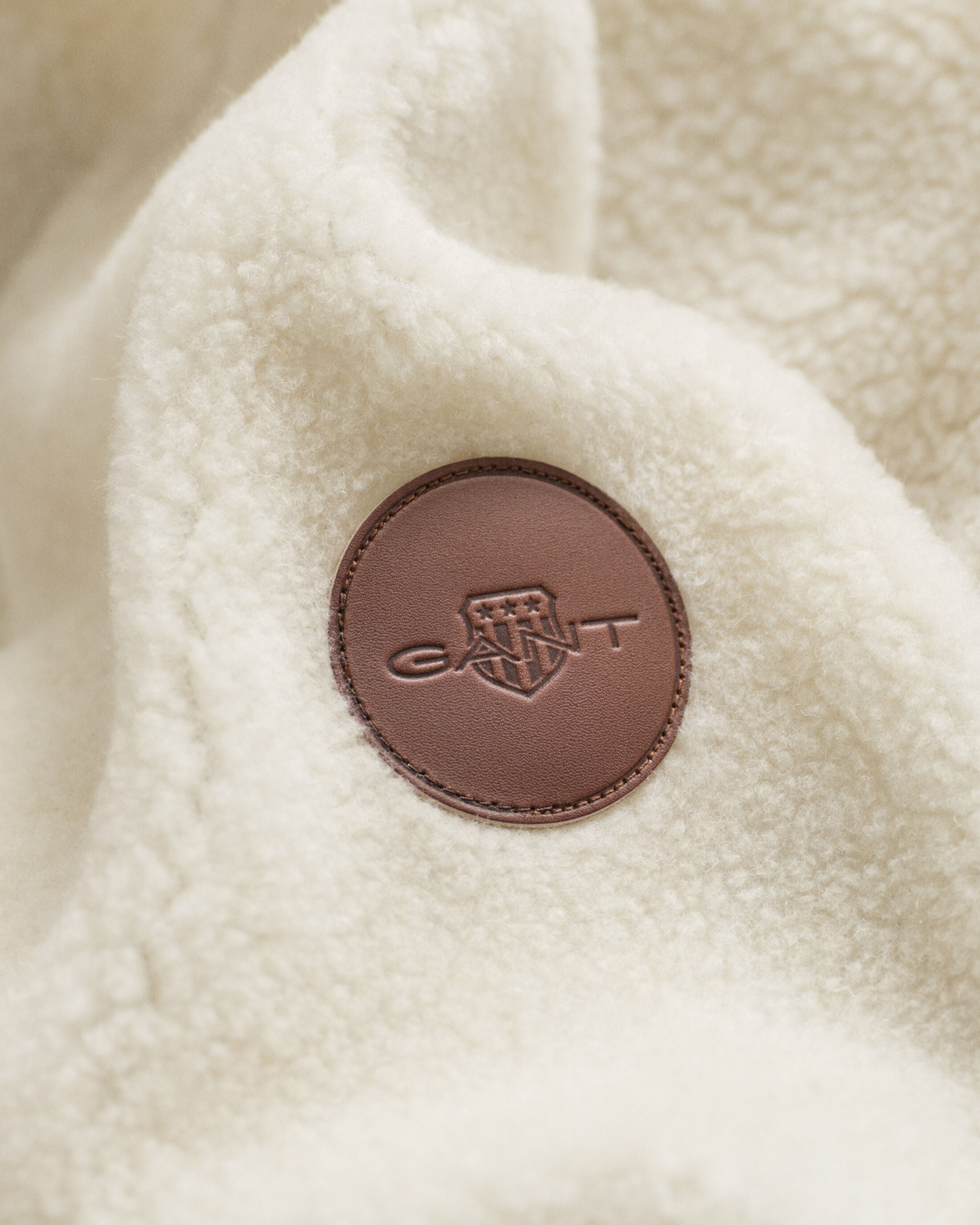 Gant miesten Half Zip fleece, hiekka