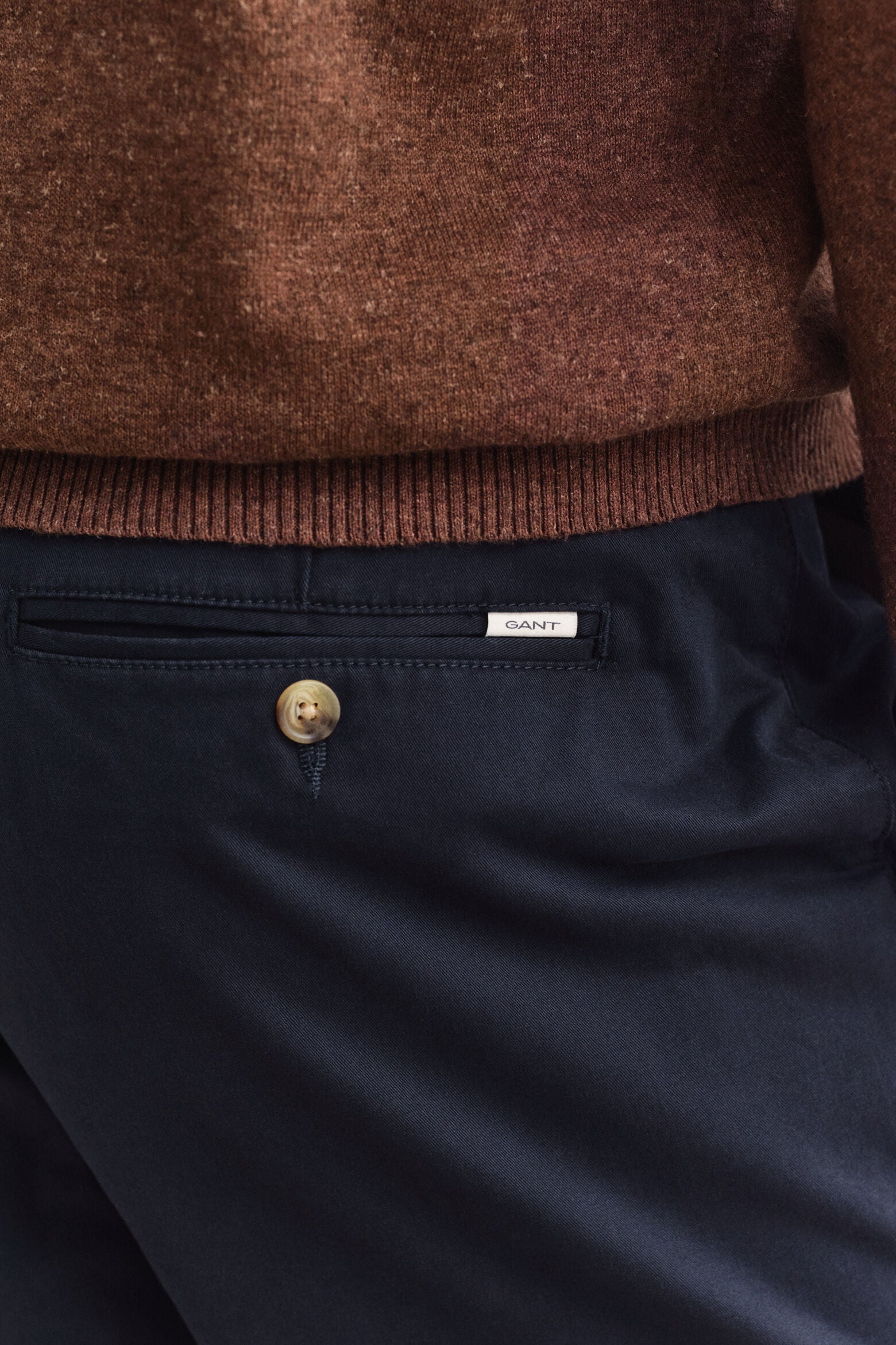 Gant miesten shortsit Reg Classic Chinos Shorts, tummansininen
