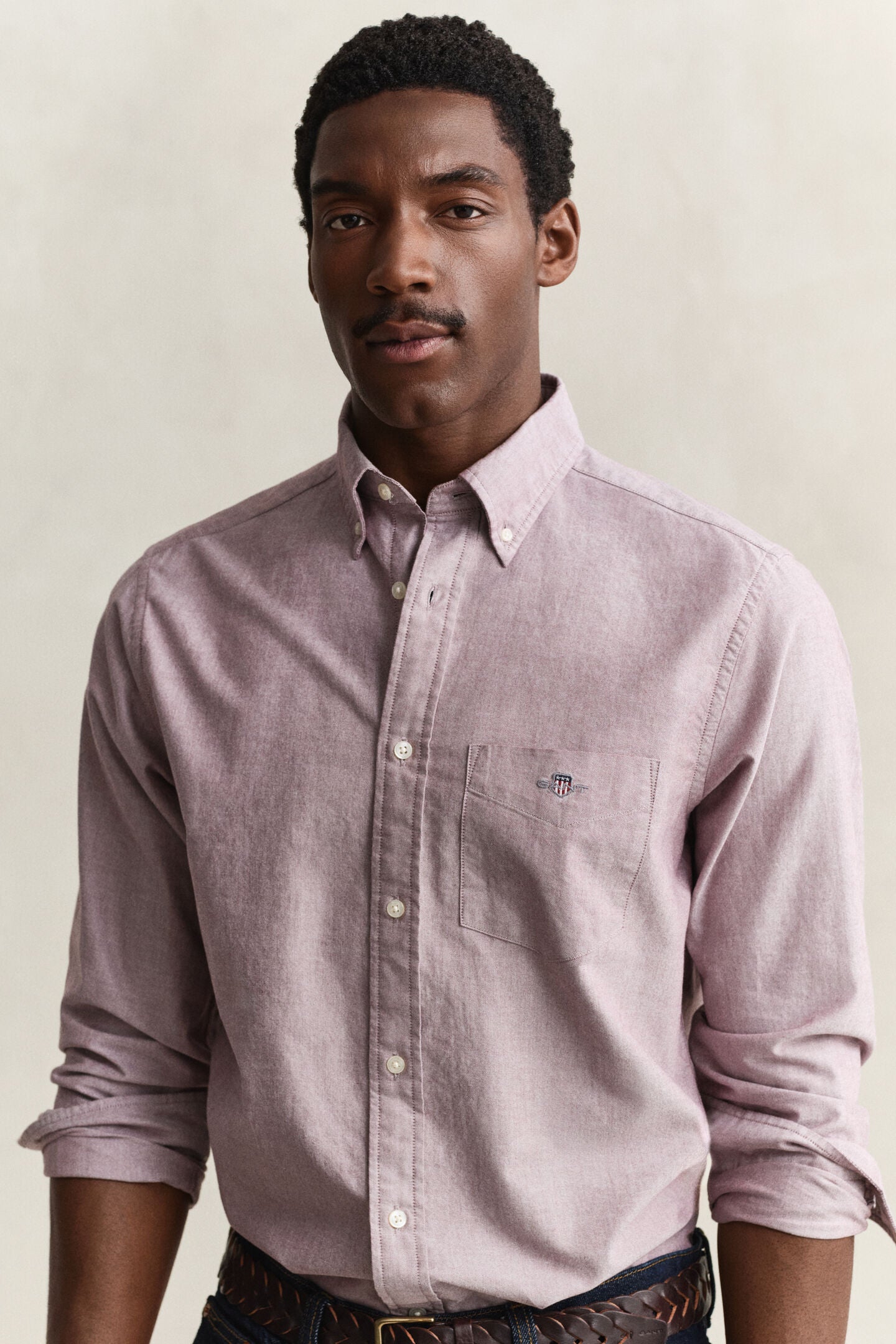 Gant miesten kauluspaita Regular Fit Classic Oxford Shirt, viininpunainen