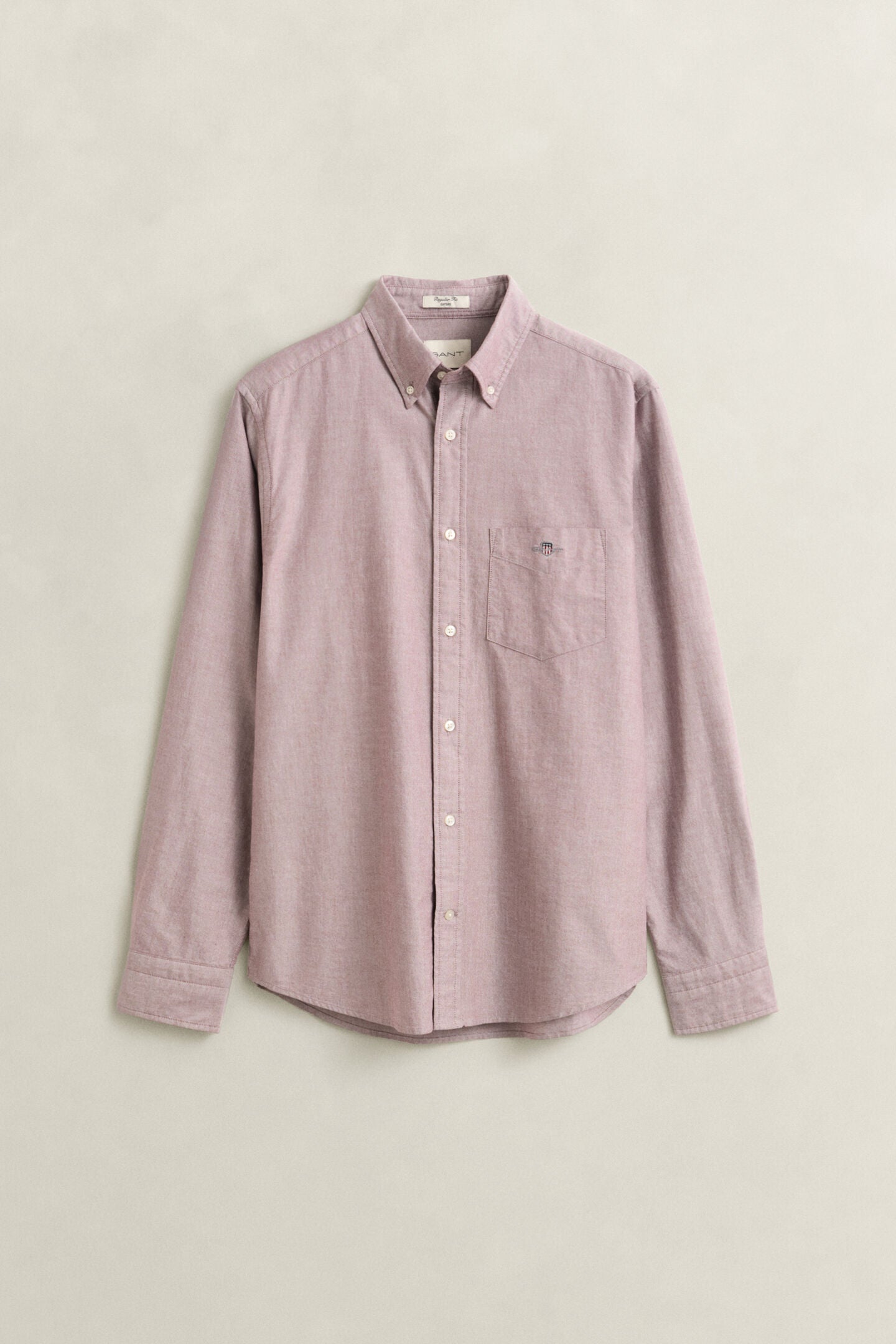 Gant miesten kauluspaita Regular Fit Classic Oxford Shirt, viininpunainen
