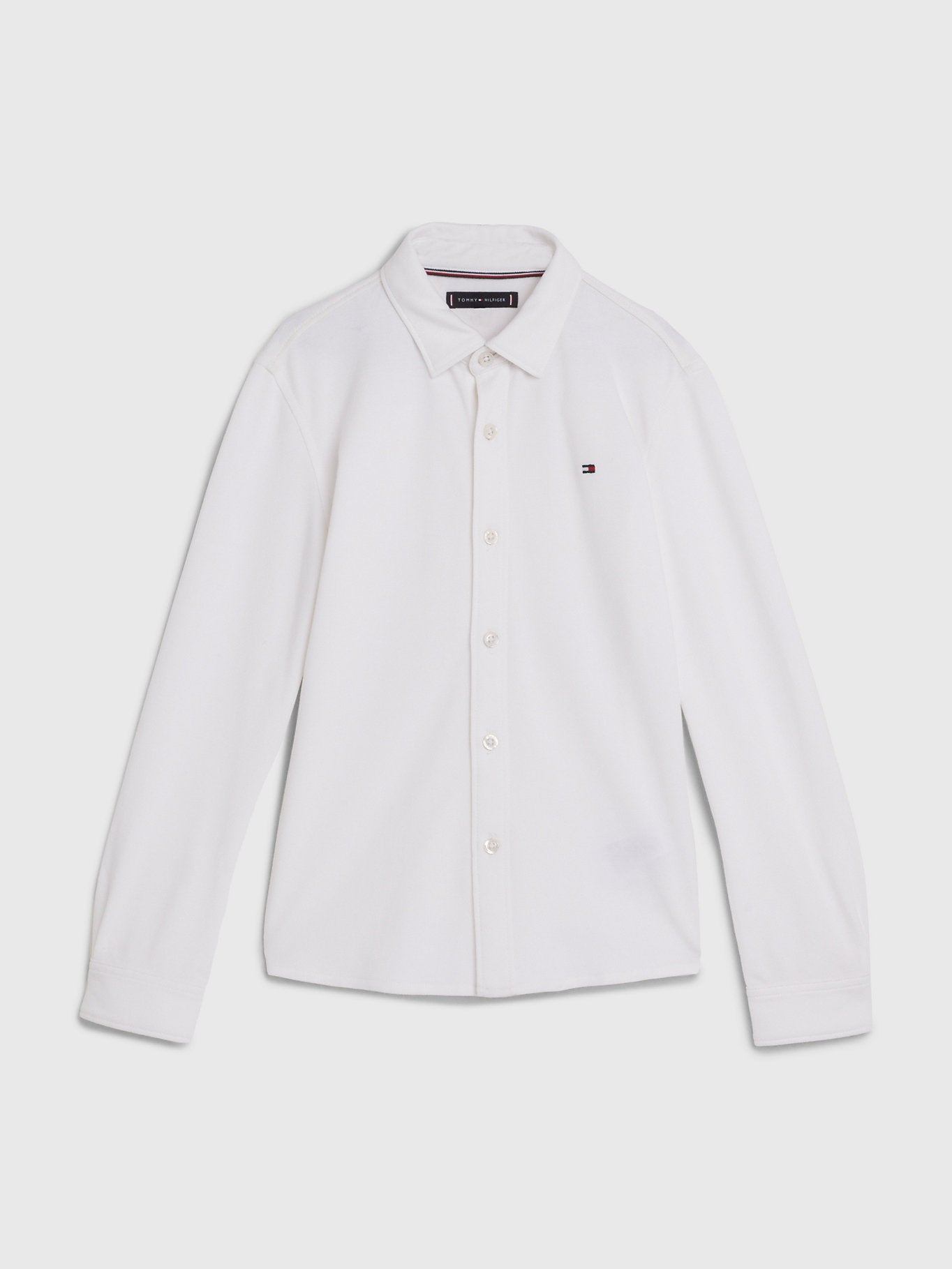tommy-hilfiger-childrenswear-lasten-paita-stretch-pique-shirt-valkoinen-1