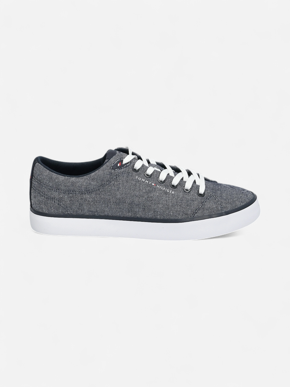 Tommy Hilfiger meisten tennarit, TH HI VULC LOW CORE CHAMPRAY Sininen Kuosi - Kekäle.fi