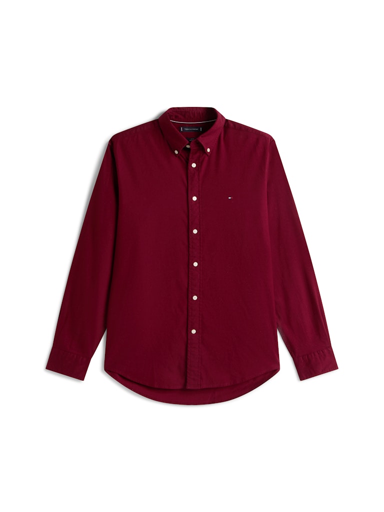 tommy-hilfiger-miesten-flanellipaita-flex-flannel-solid-rf-shirt-viininpunainen-4