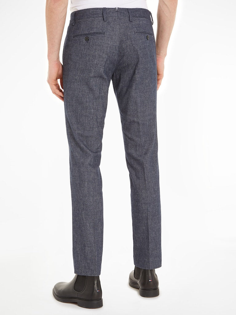 tommy-hilfiger-miesten-housut-denton-brushed-solid-tummansininen-2