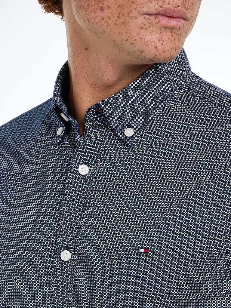 tommy-hilfiger-miesten-kauluspaita-flex-micro-foulard-sf-shirt-sininen-kuosi-3