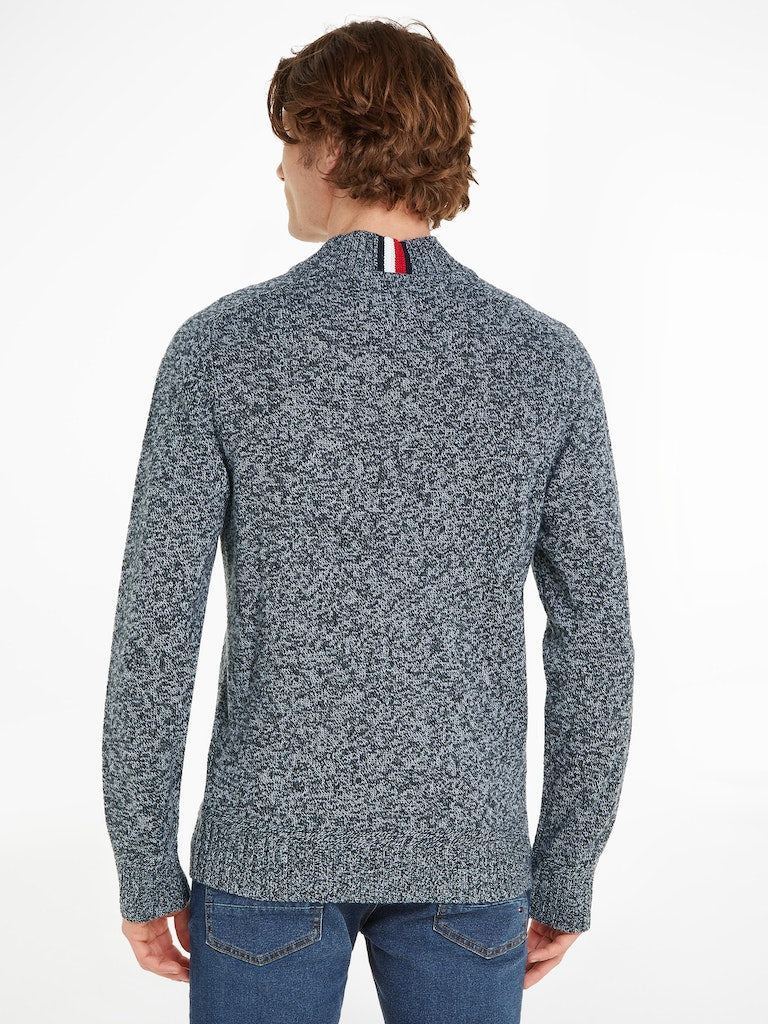 tommy-hilfiger-miesten-neule-k-multi-htr-merino-mock-nk-tummanharmaa-2