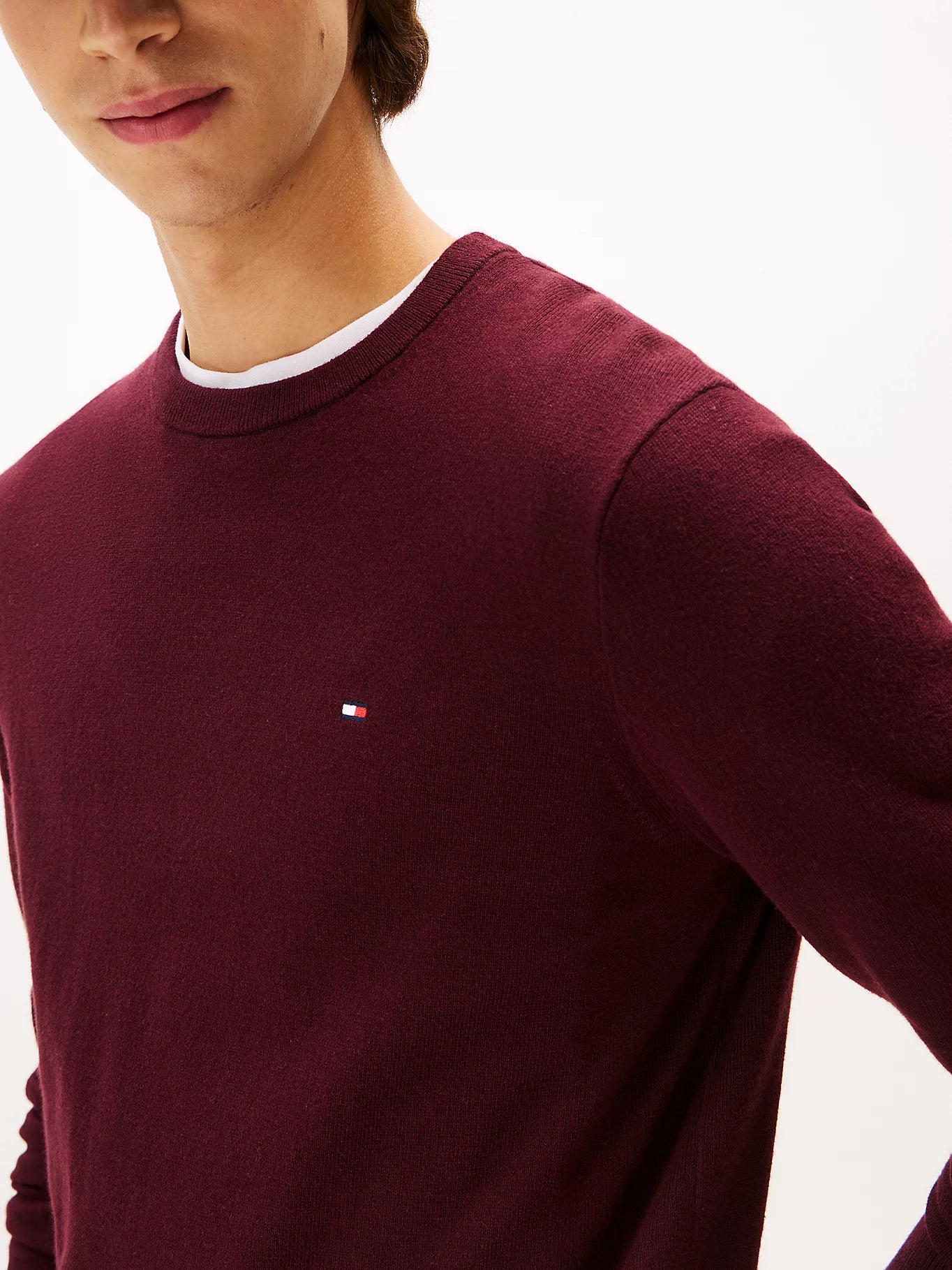 tommy-hilfiger-miesten-neule-pima-org-ctn-cashmere-crew-neck-viininpunainen-4