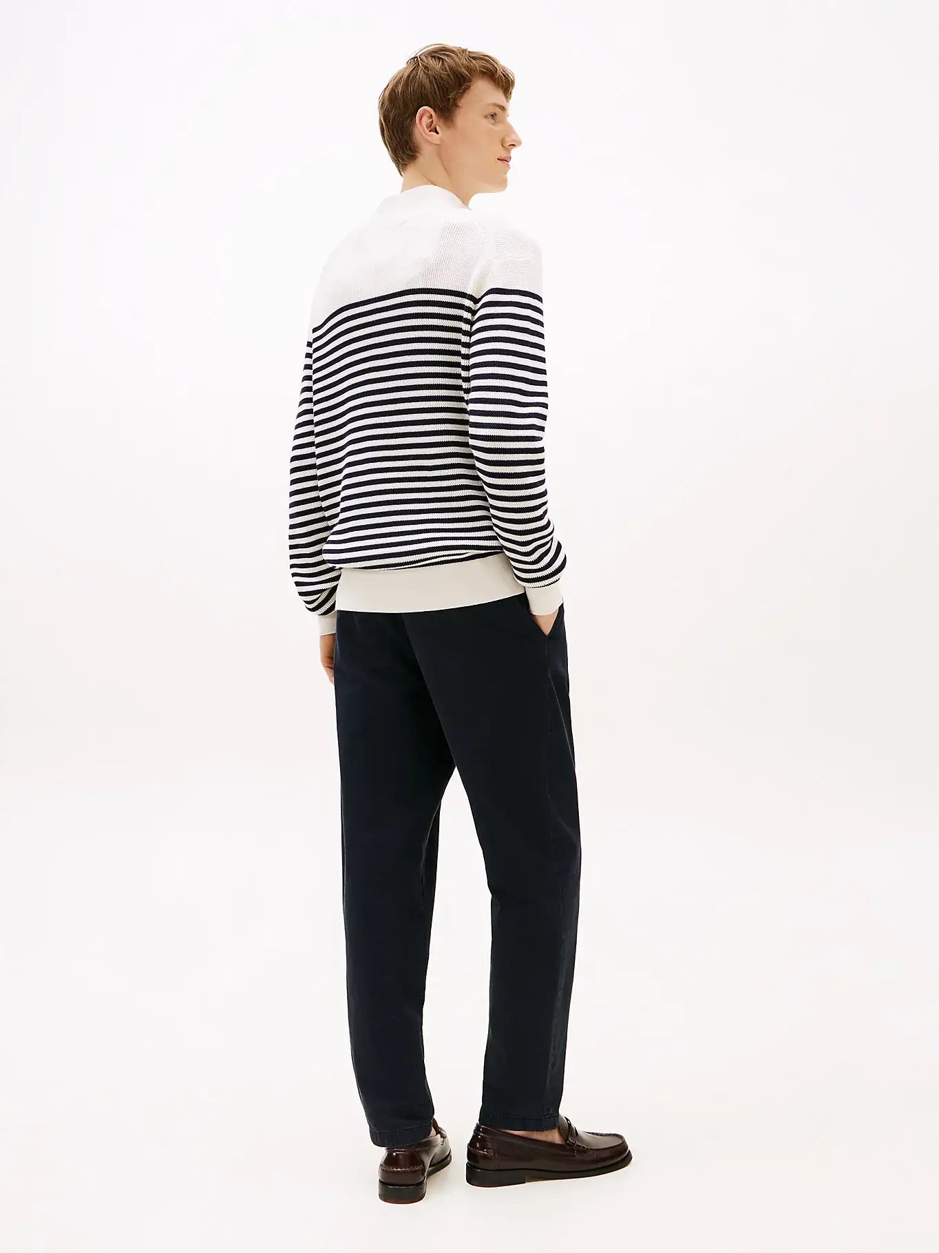 tommy-hilfiger-miesten-neule-racking-structure-half-zip-raidallinen-valkoinen-2