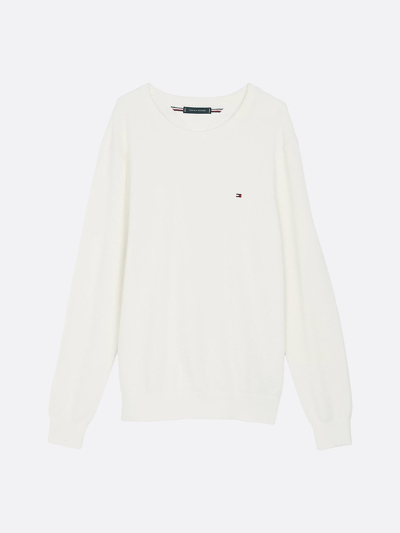 tommy-hilfiger-miesten-neulepusero-essential-structure-crew-neck-valkoinen-4