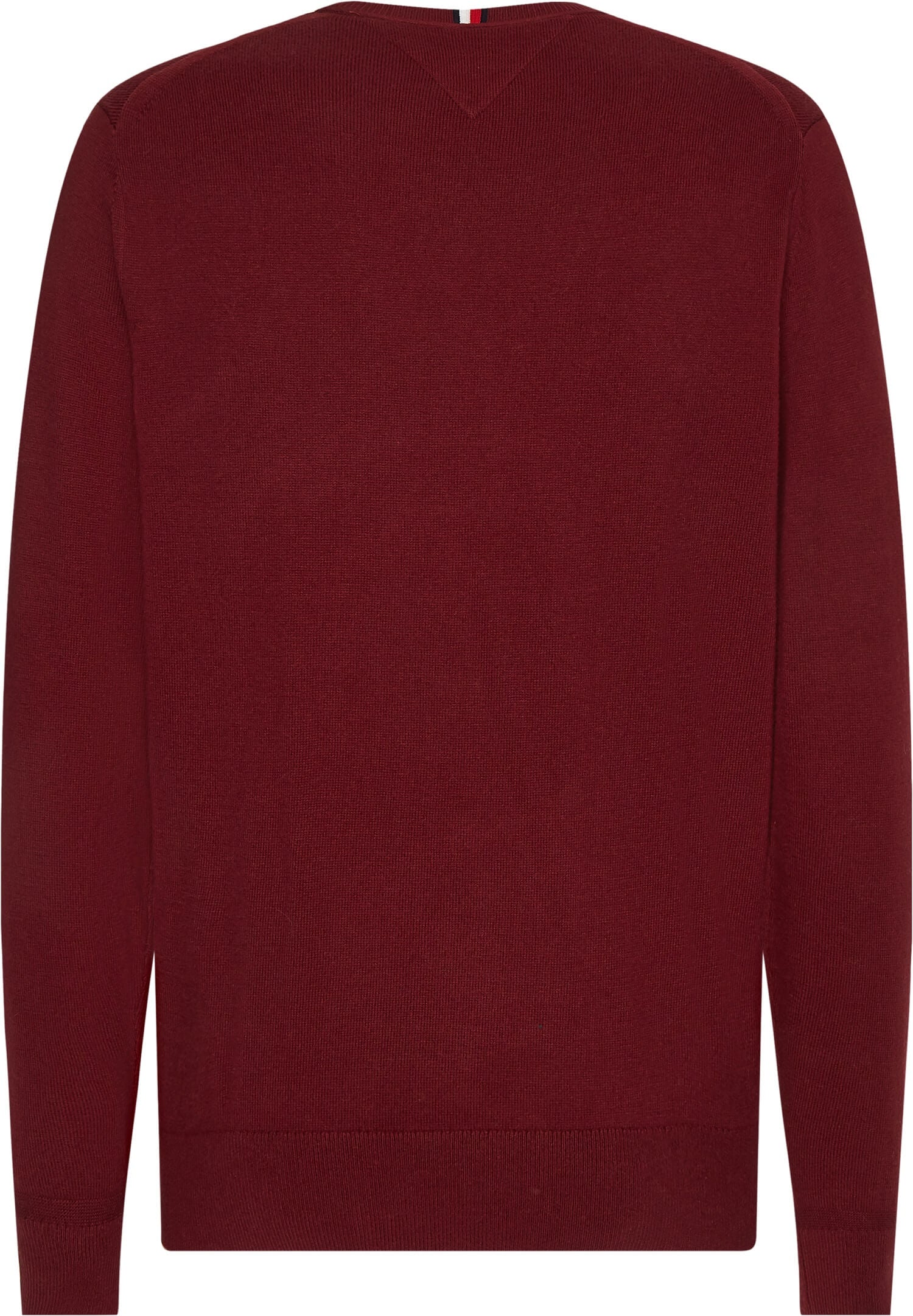 tommy-hilfiger-miesten-neulepusero-pima-org-ctn-cashmere-crew-viininpunainen-2