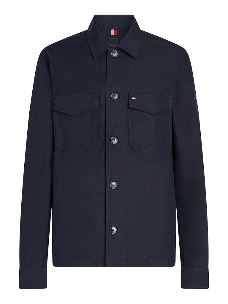 tommy-hilfiger-miesten-paita-c0tt0n-nylon-shirt-jacket-tummansininen-3