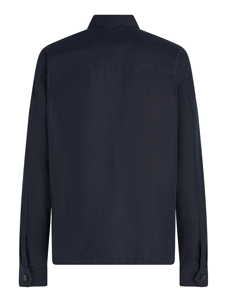 tommy-hilfiger-miesten-paita-c0tt0n-nylon-shirt-jacket-tummansininen-4