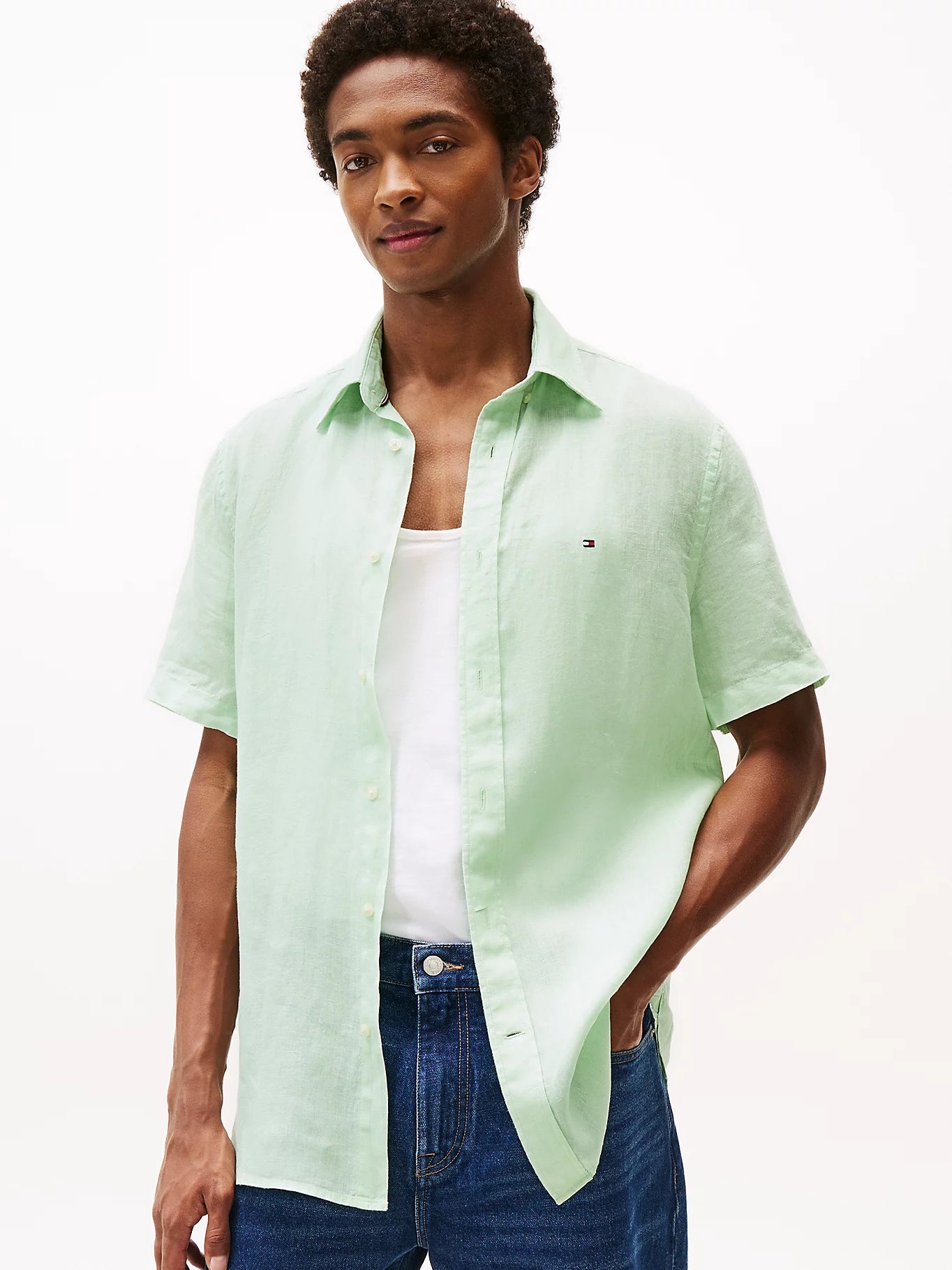 tommy-hilfiger-miesten-paita-pigment-dyed-linen-rf-ss-mintunvihrea-1
