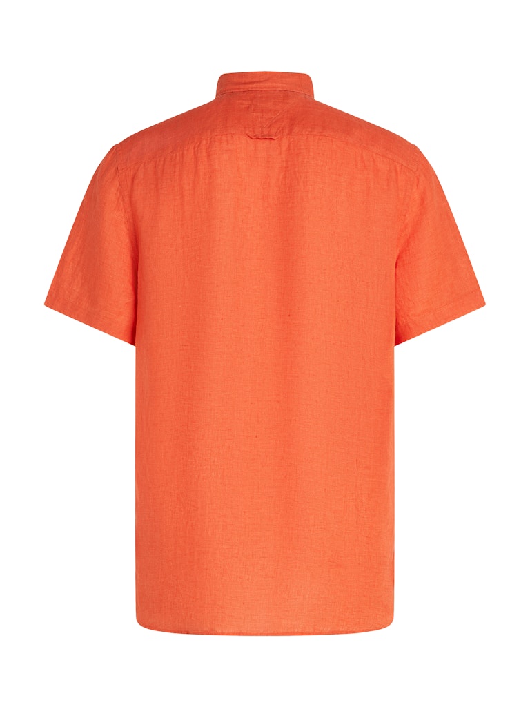 tommy-hilfiger-miesten-paita-pigment-dyed-linen-rf-ss-oranssi-4