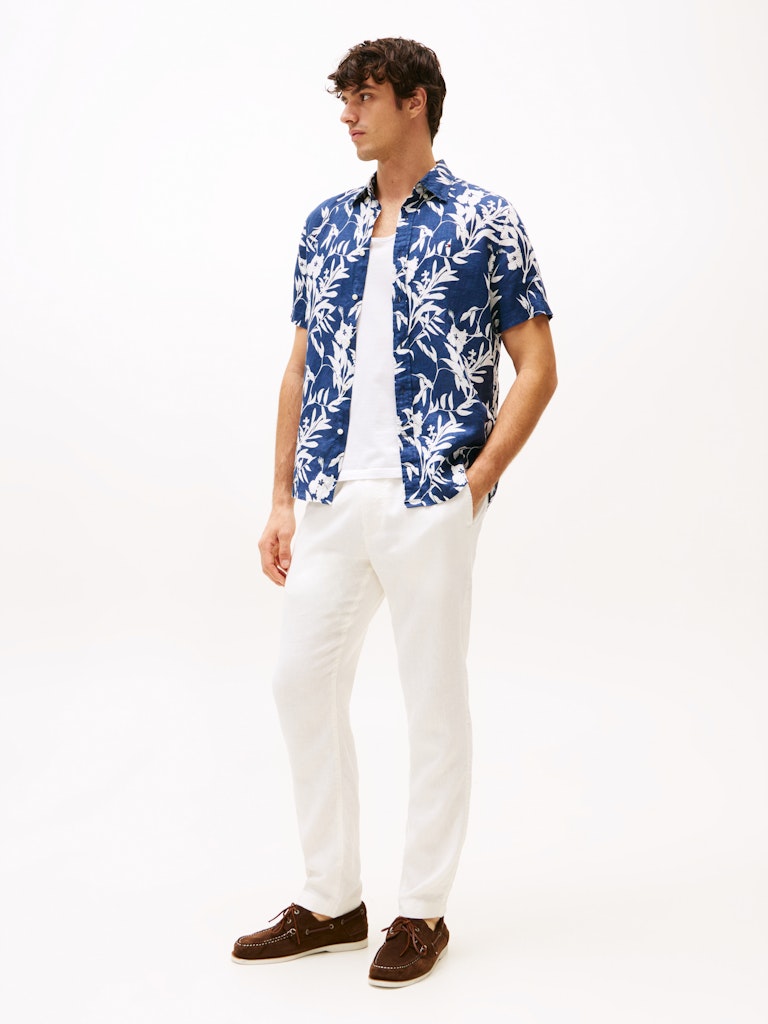 tommy-hilfiger-miesten-pellavapaita-linen-tropical-prt-ss-rf-shirt-sininen-kuosi-3