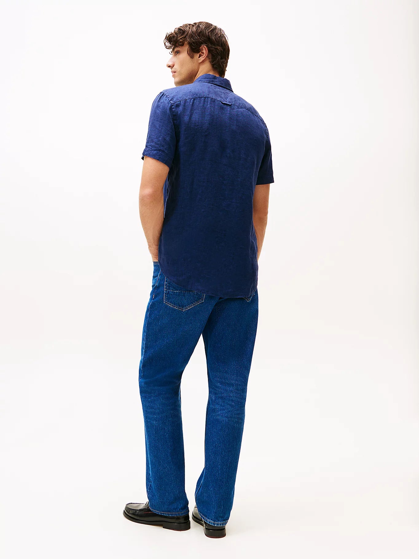 tommy-hilfiger-miesten-pellavapaita-pigment-dyed-linen-rf-ss-tummansininen-2