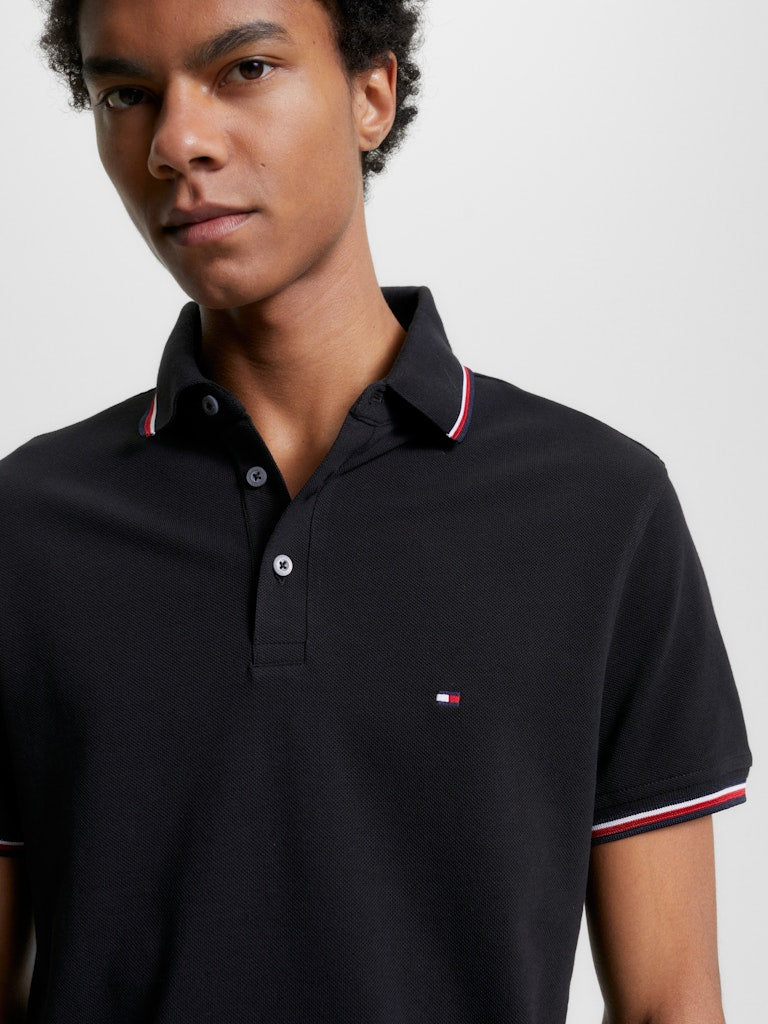 tommy-hilfiger-miesten-pikee-1985-rwb-tipped-musta-4