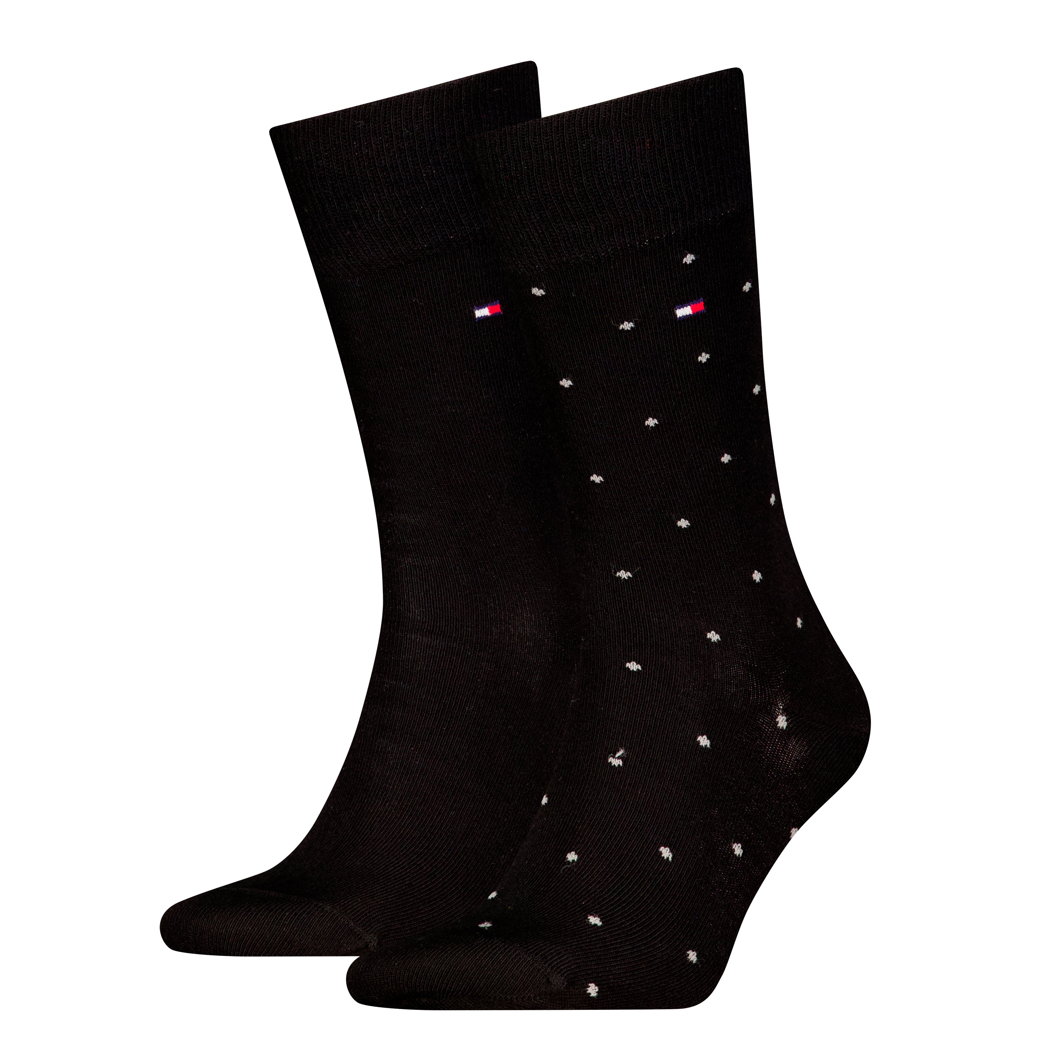 tommy-hilfiger-miesten-sukat-2-pack-men-sock-dot-nos-musta-2