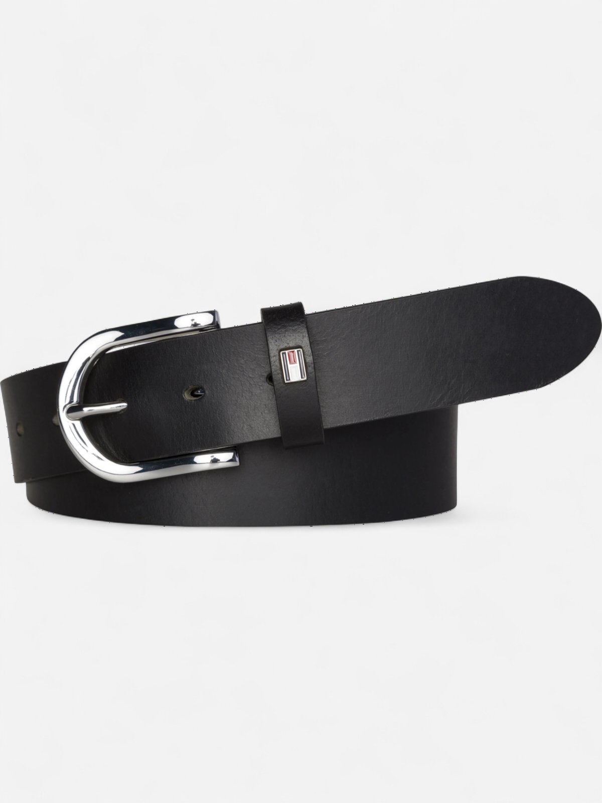 Tommy Hilfiger Nahkavyö, Danny belt Musta - Kekäle.fi