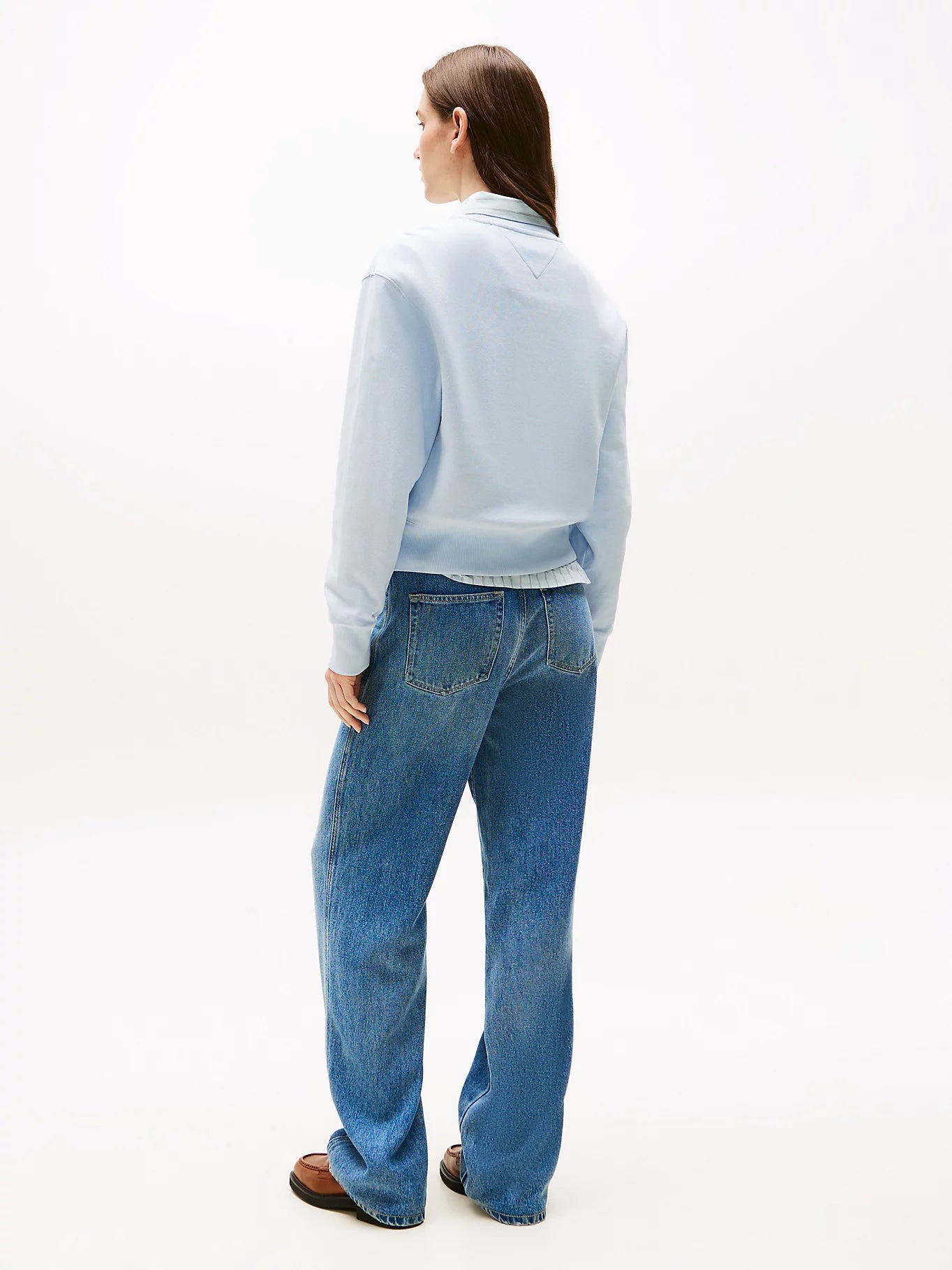 tommy-hilfiger-naisten-college-script-reg-pique-sweater-vaaleansininen-2
