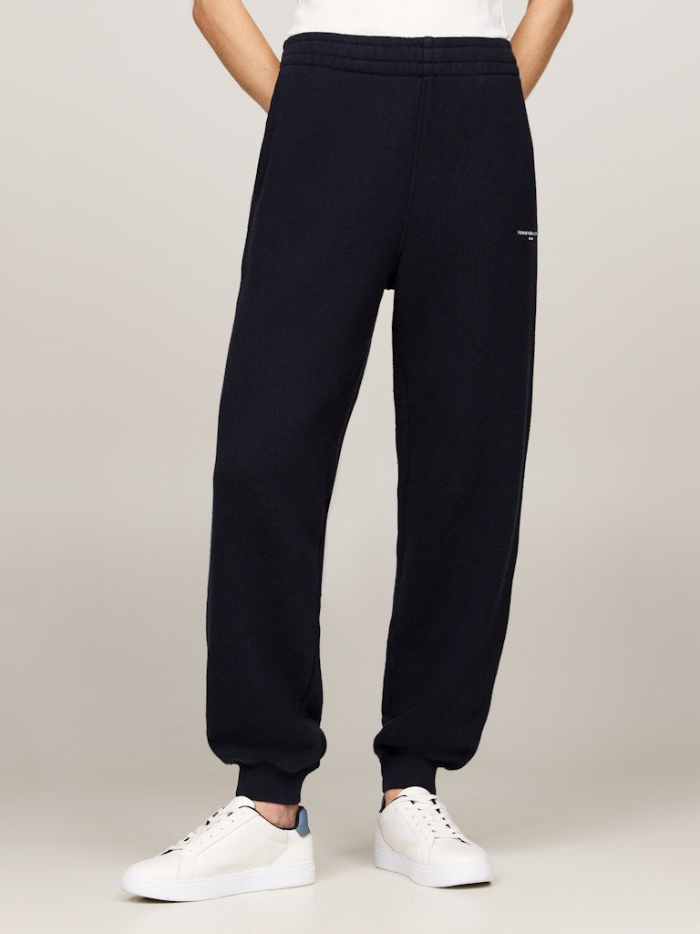 tommy-hilfiger-naisten-housut-reg-mini-corp-sweatpants-tummansininen-1