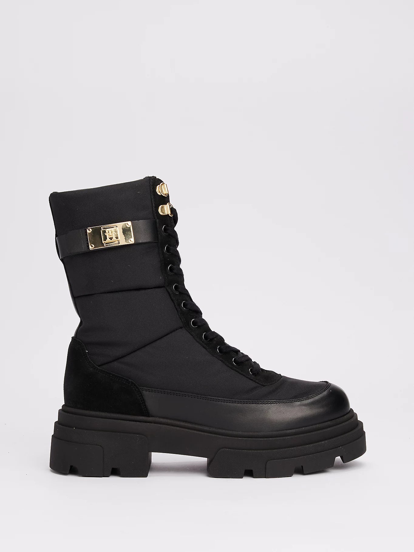 tommy-hilfiger-naisten-kengat-biker-leather-mix-lace-up-musta-1
