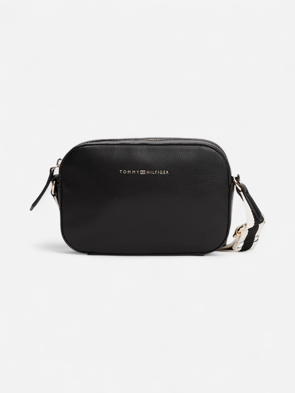 Tommy Hilfiger naisten laukku, TH LOGOTAPE CAMERA BAG Musta - Kekäle.fi