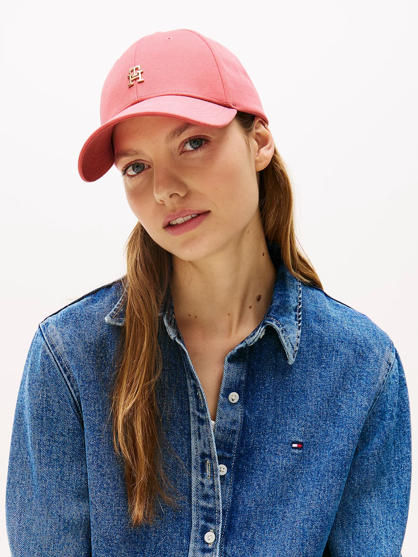 tommy-hilfiger-naisten-lippis-elevated-chic-cap-vaaleanpunainen-1