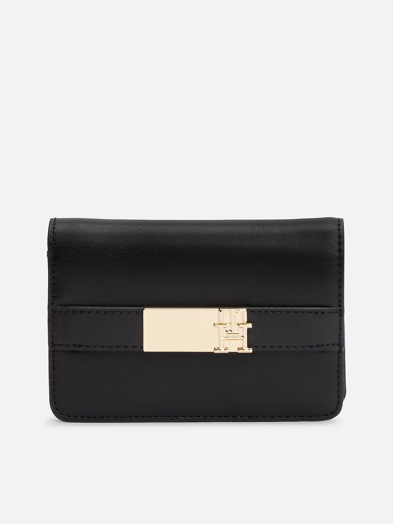 tommy-hilfiger-naisten-lompakko-th-heritage-slim-med-wallet-musta-1