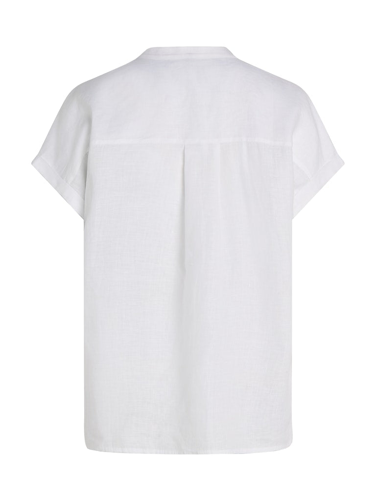 tommy-hilfiger-naisten-lyhythihainen-pellavapusero-ess-linen-collarless-ss-blouse-valkoinen-5