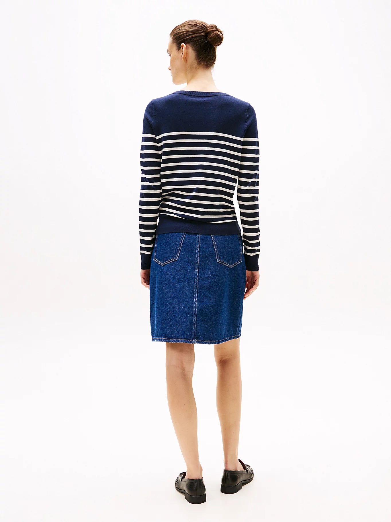 tommy-hilfiger-naisten-neule-co-jersey-stitch-ls-boatneck-sweater-raidallinen-sininen-2