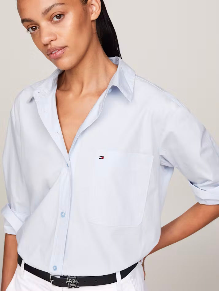 tommy-hilfiger-naisten-paitapusero-essential-cotton-easy-fit-shirt-vaaleansininen-2