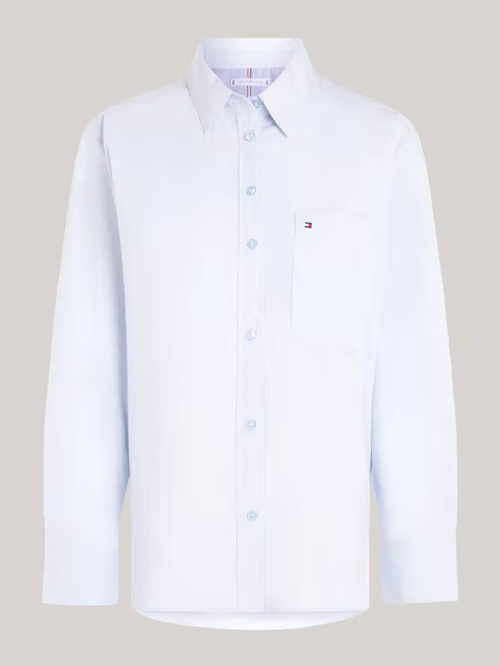 tommy-hilfiger-naisten-paitapusero-essential-cotton-easy-fit-shirt-vaaleansininen-3