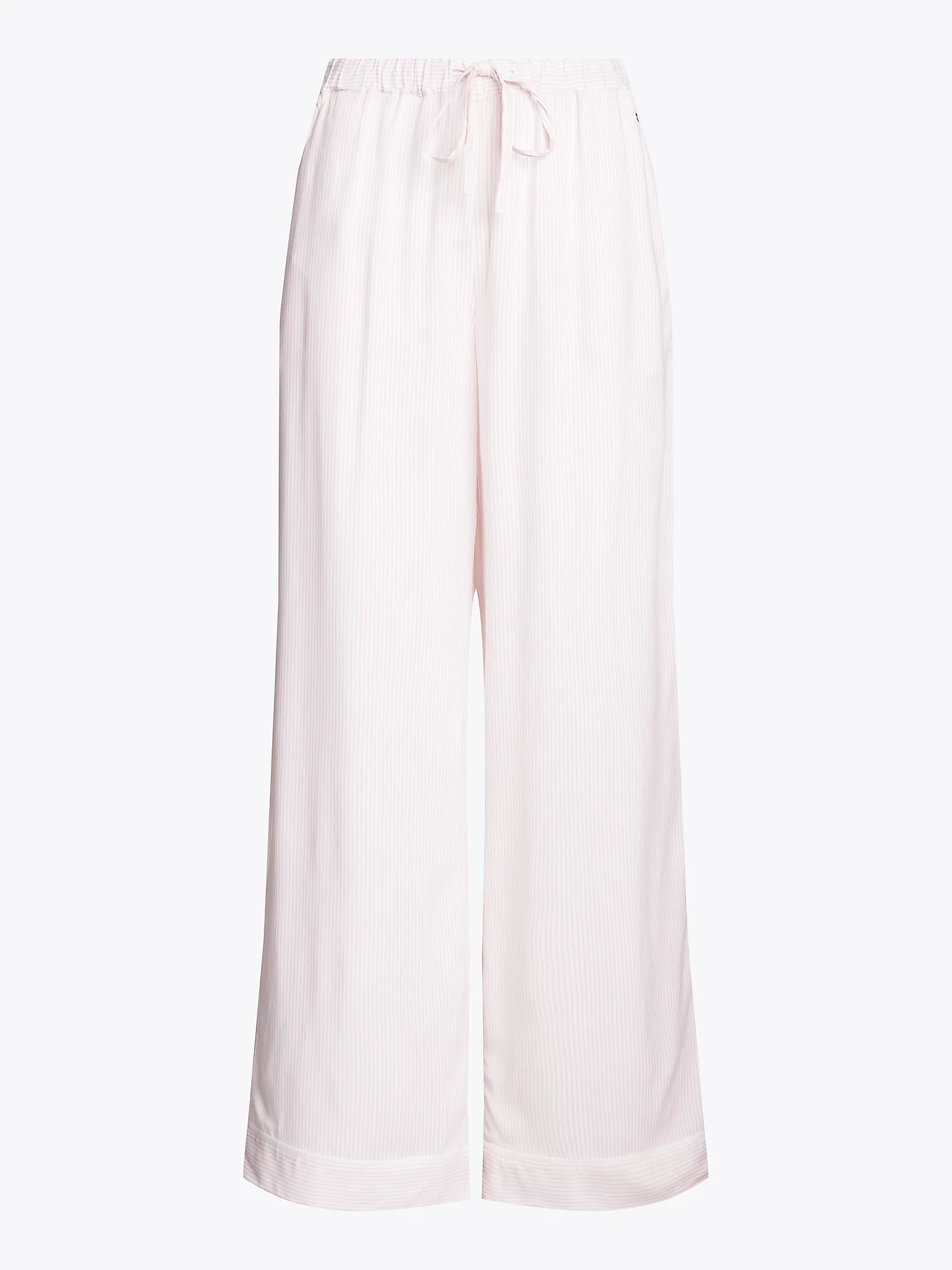 tommy-hilfiger-naisten-pyjamahousut-th-print-viscose-pant-raidallinen-vaaleanpunainen-3
