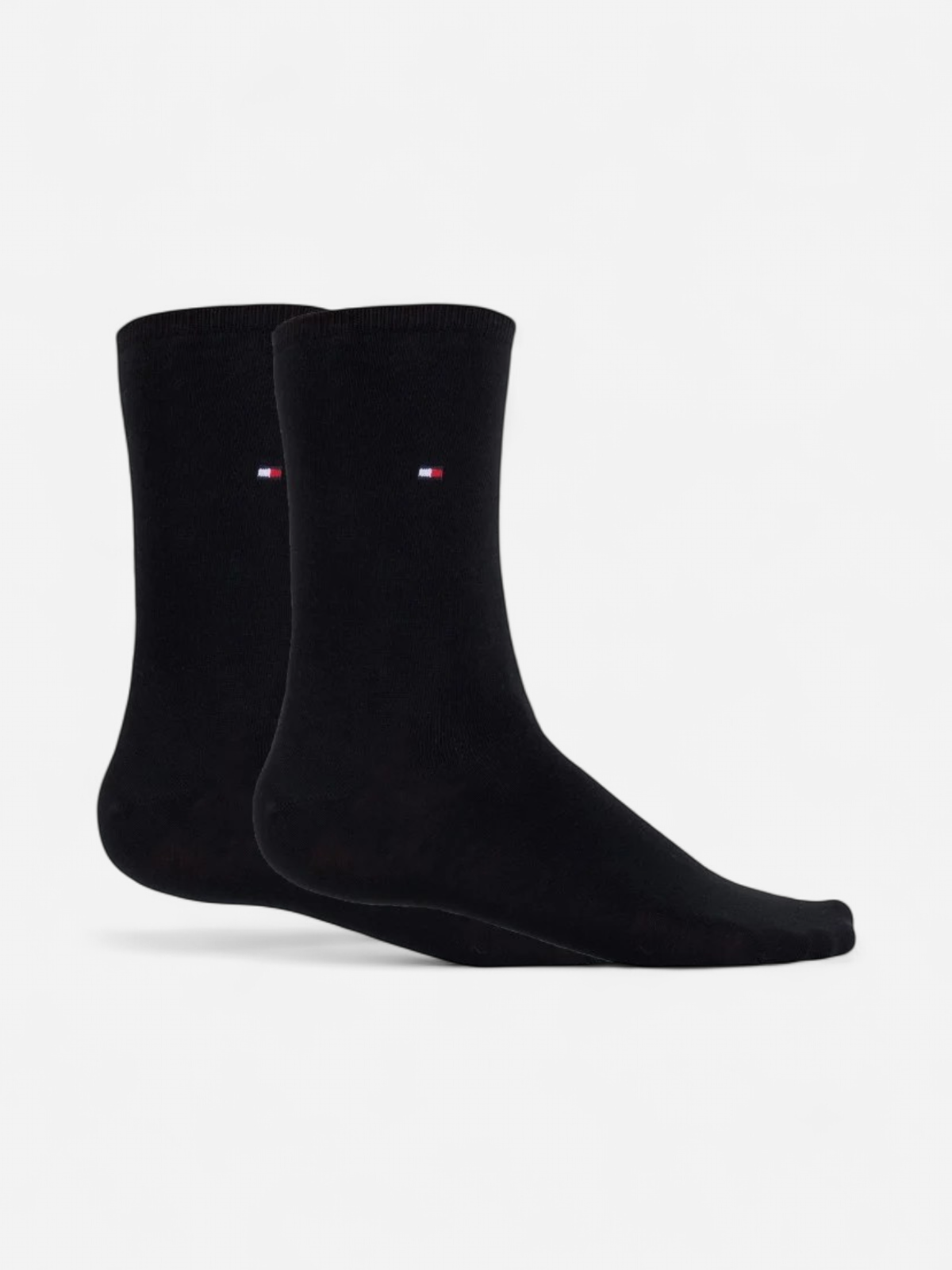 Tommy Hilfiger Naisten Sukat, SOCK CASUAL 2PK SHINY Musta - Kekäle.fi