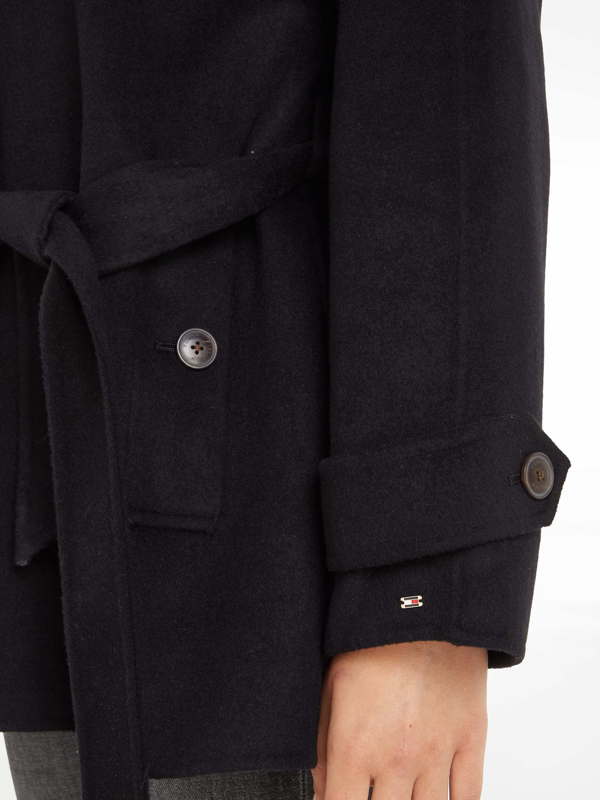tommy-hilfiger-naisten-villakangastakki-df-wool-blend-short-trench-musta-5