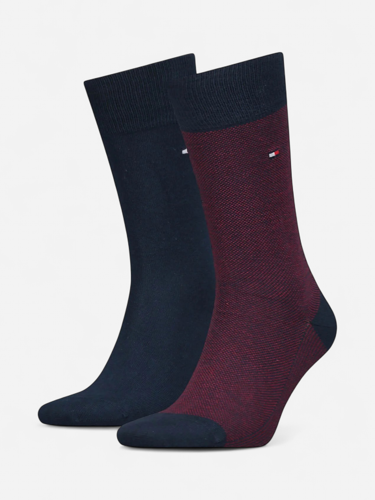 TOMMY HILFIGER SOCKS Miesten Sukat,  K MEN 2-PACK SOCK BIRDEYE Punainen Kuosi - Kekäle.fi