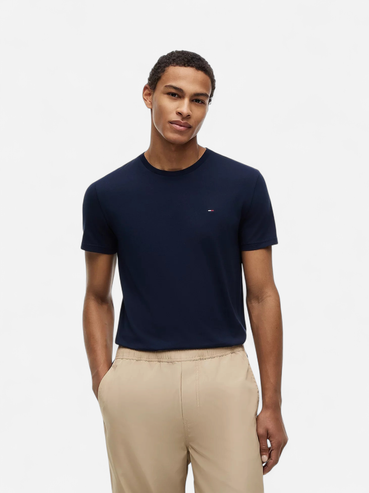 Tommy Jeans miesten t-paita Extra Slim, tummansininen - Kekäle.fi