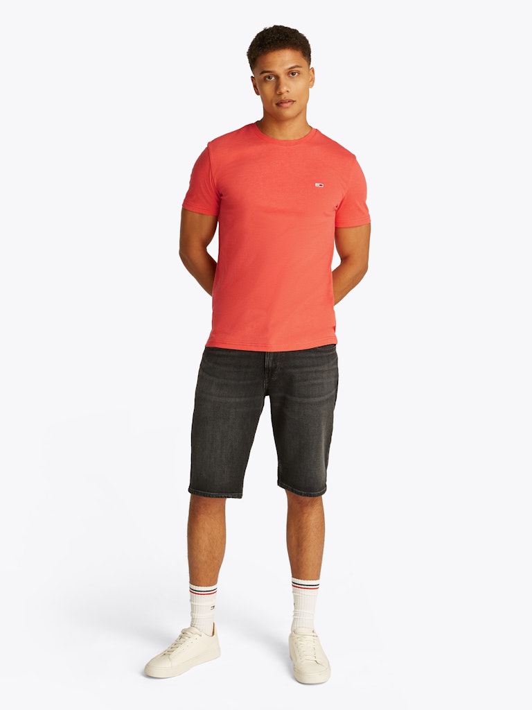 tommy-jeans-miesten-t-paita-slim-jaspe-tee-oranssi-3
