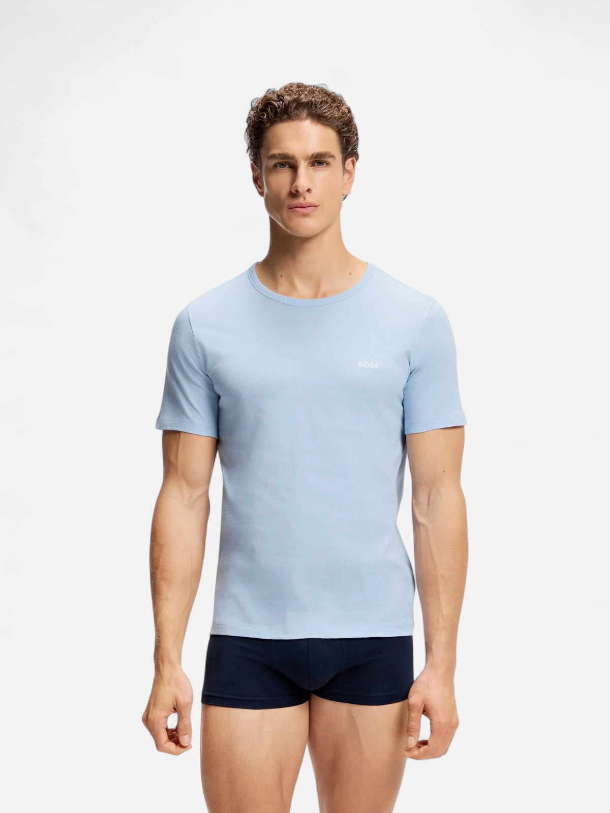 Hugo Boss miesten t-paita Tshirt RN Classic, vaaleansininen - Kekäle.fi