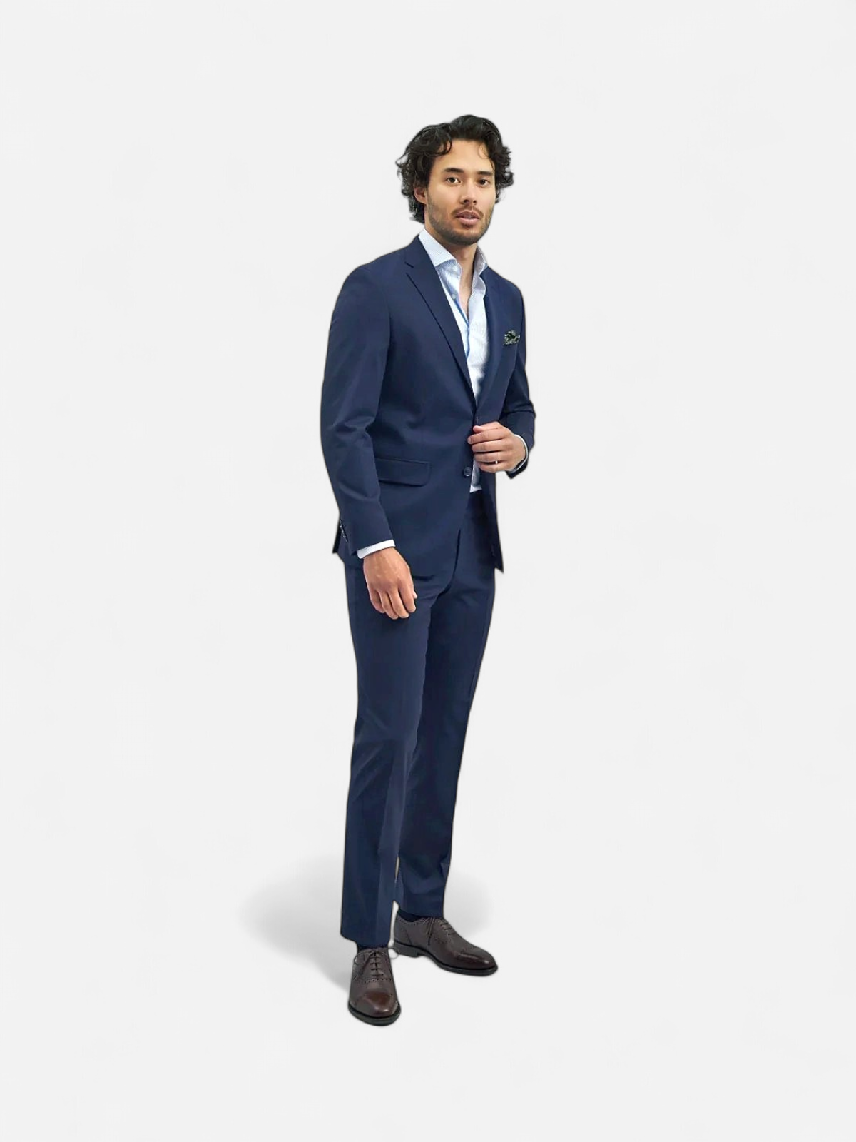 Turo miesten puvuntakki Barcelona Modern Fit, sininen - Kekäle.fi