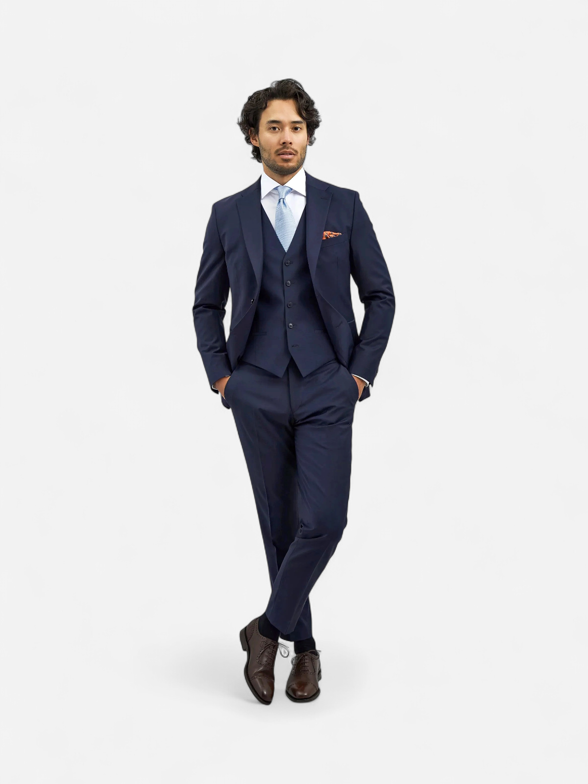 Turo Tailor Miesten Bleiseri 7890-3280 OSLO ATHLETE Sininen - Kekäle.fi
