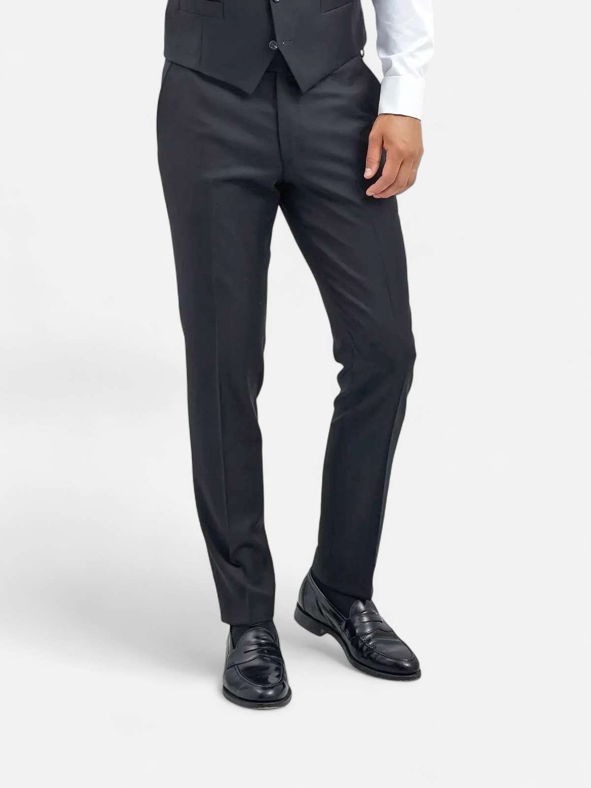 Turo Tailor miesten puvunhousut, HOUSTON Musta - Kekäle.fi