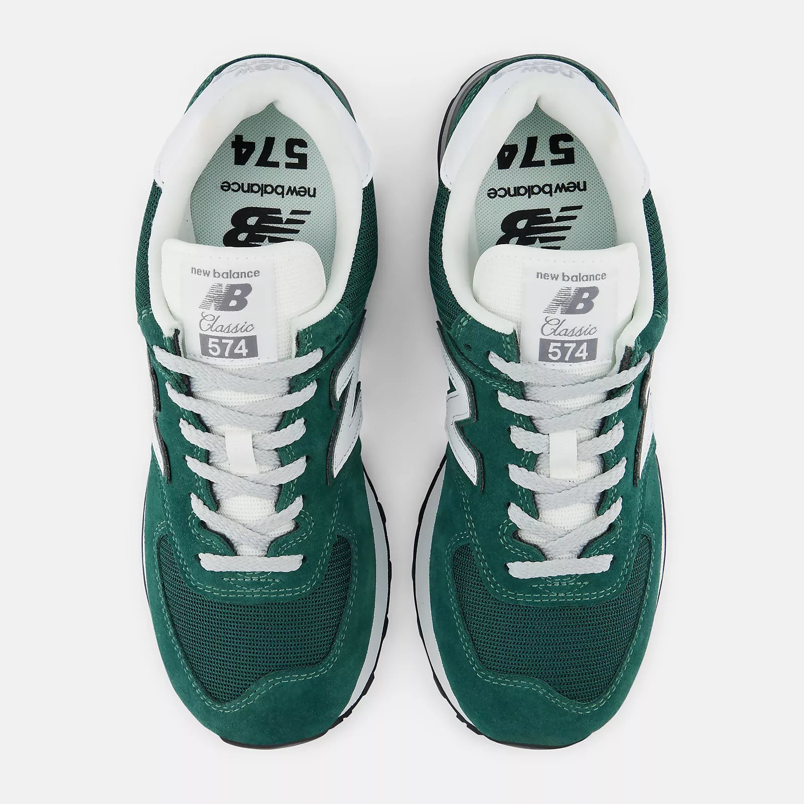 New Balance unisex tennarit 574, tummanvihreä