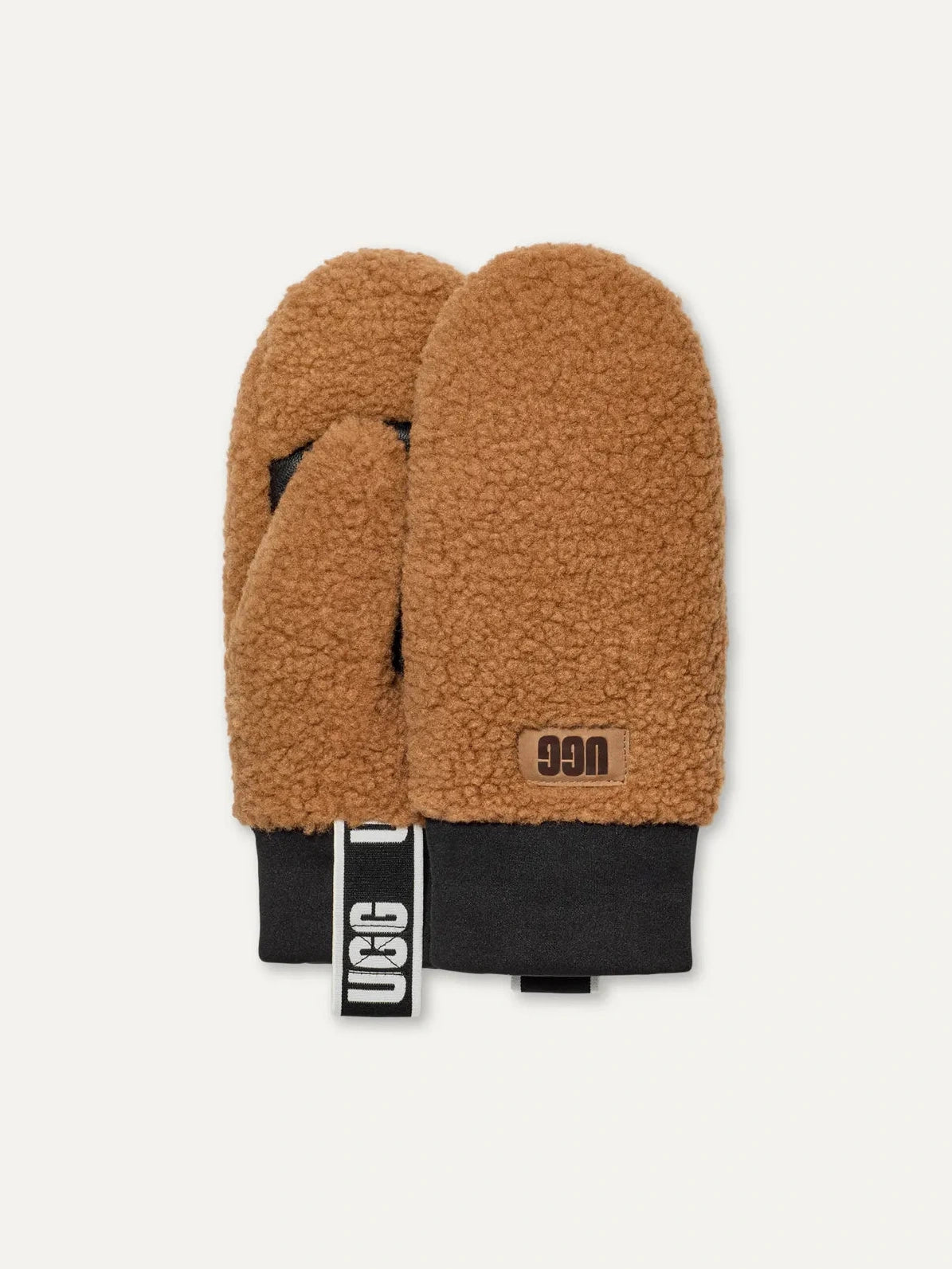 ugg-naisten-kasineet-w-uggfluff-mitten-with-logo-tape-kaakaonruskea-1